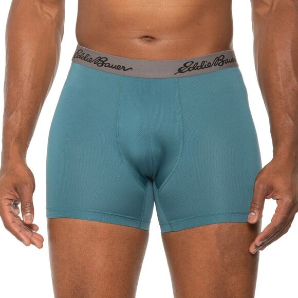 Eddie Bauer 4 Pack Men Mesh Boxer Briefs Breathable Underwear Size Large NEW - Picture 3 of 13